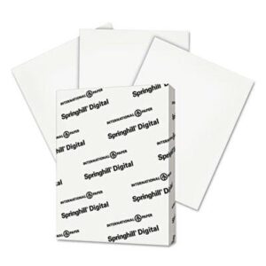 springhill - 3 pack - digital index white card stock 110 lb 8 1/2 x 11 250 sheets/pack "product category: paper & printable media/cards & card stock"