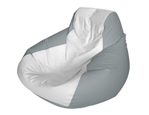 e-searider teardrop marine beanbag (white/grey, medium)