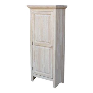 ic international concepts single jelly cabinet, 51-inch, unfinished