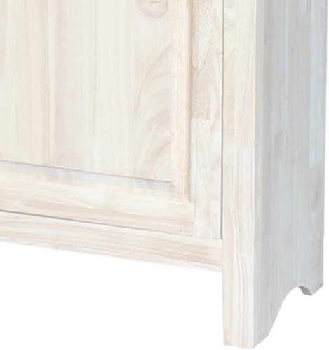 IC International Concepts Single Jelly Cabinet, 51-Inch, Unfinished