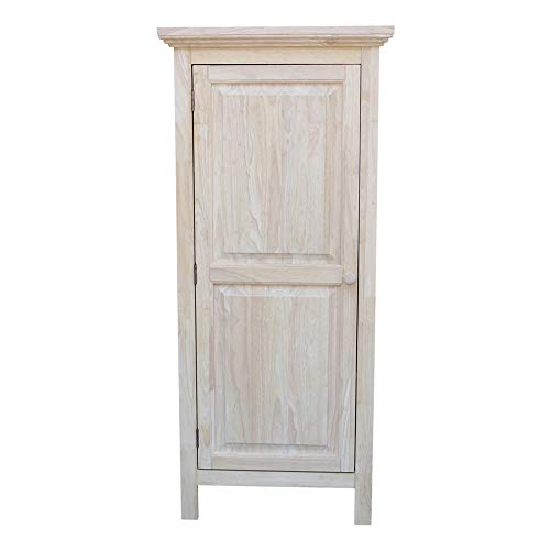 IC International Concepts Single Jelly Cabinet, 51-Inch, Unfinished