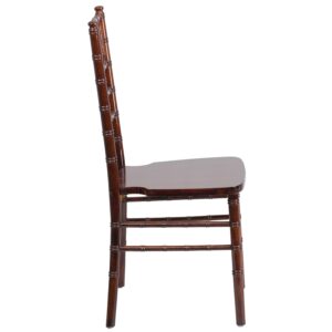 Flash Furniture HERCULES Series Fruitwood Chiavari Chair, 18"D x 15.75"W x 36.25"H, Set of 1