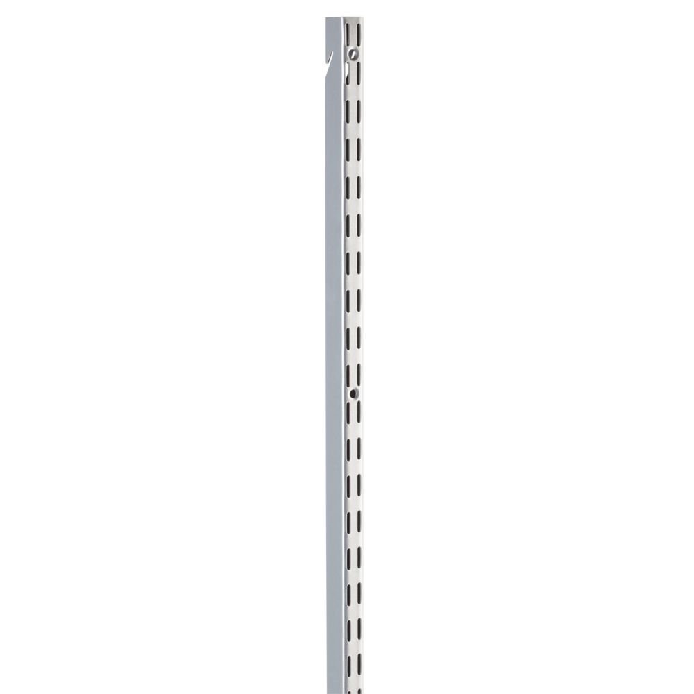 Rubbermaid FastTrack Garage Upright, 70", Gray, Direct Mount Into FastTrack Garage Rail, Garage Organization System