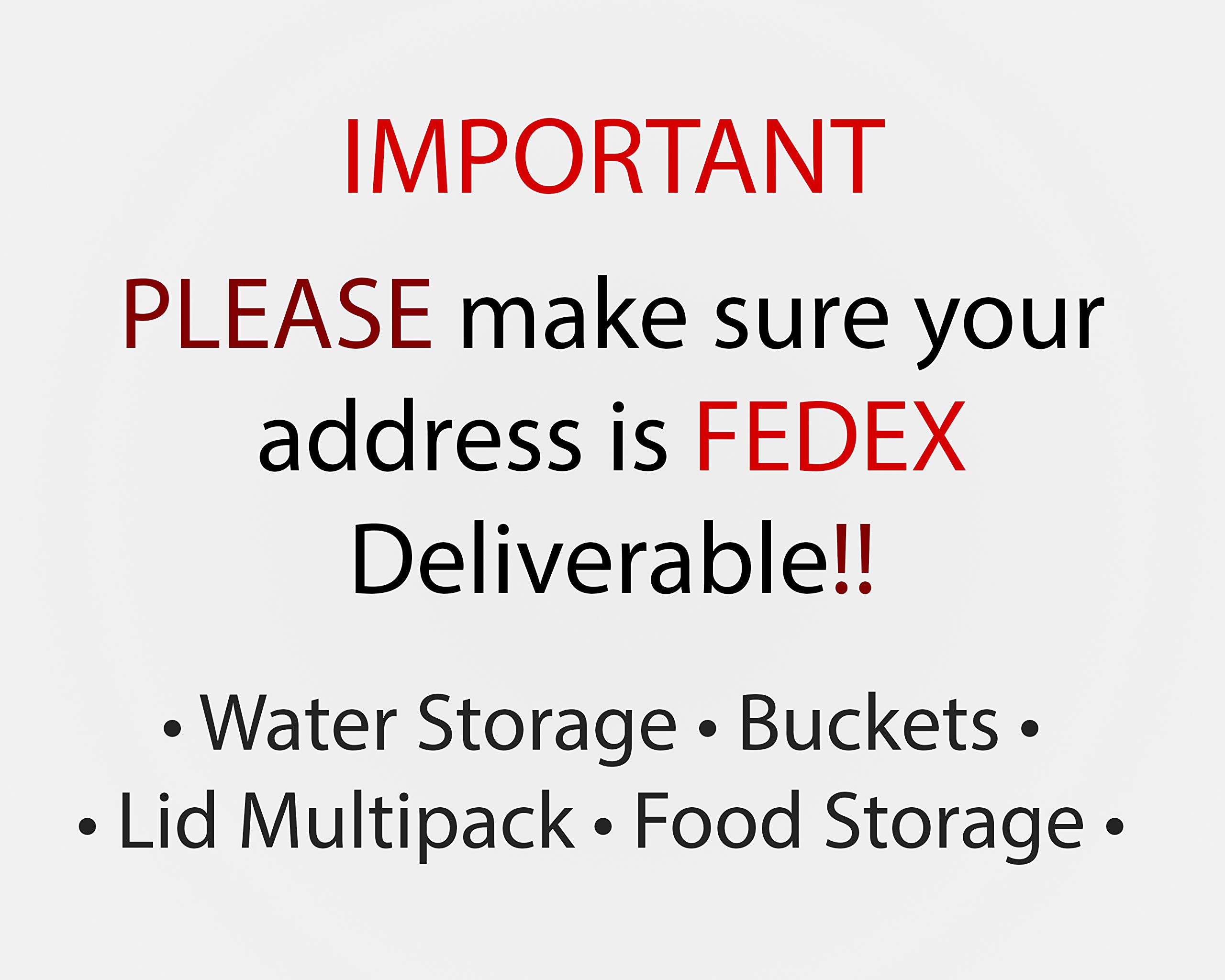 5 Gallon Samson Stackers, Blue, 8 Pack (40 Gallons), Emergency Water Storage Kit - New! - Boxed! Includes 1 Spigot and Cap Wrench