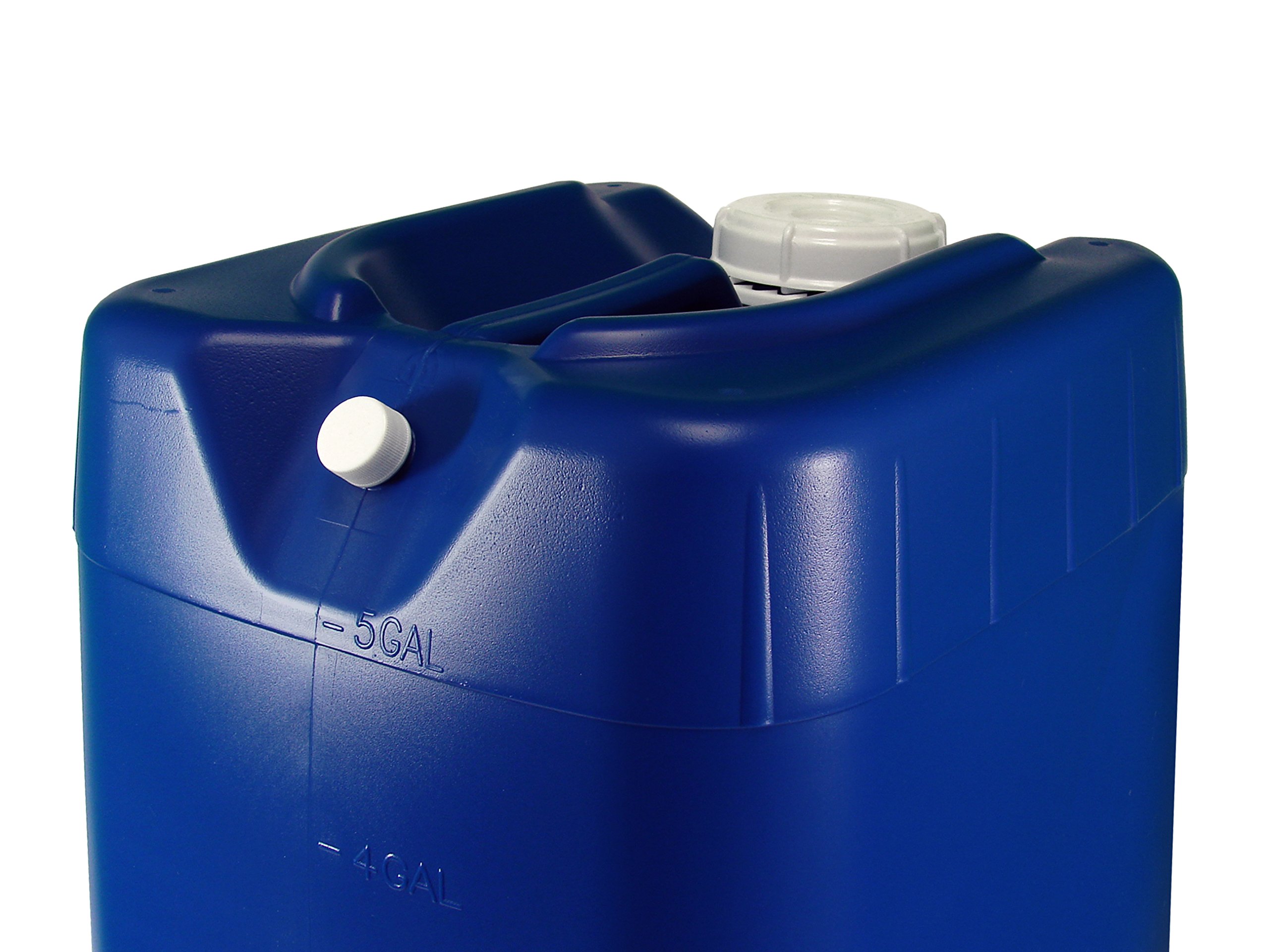 5 Gallon Samson Stackers, Blue, 8 Pack (40 Gallons), Emergency Water Storage Kit - New! - Boxed! Includes 1 Spigot and Cap Wrench