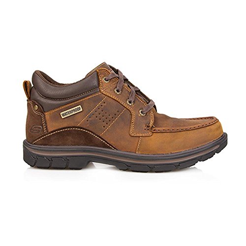 Skechers Men's Segment Melego Chukka Boot,Dark Brown,11.5 M US