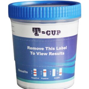 5 Panel Integrated Multi Drug Urine Test T-Cup (COC/THC/OPI/AMP/MAMP) (Multiple Quantities) (50)