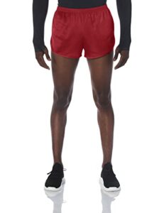 soffe mens authentic ranger panty athletic shorts, garnet, x-large us