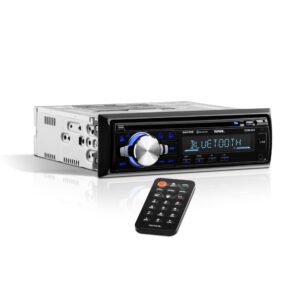 sound storm laboratories sdc26b car audio stereo system - single din, bluetooth audio and hands-free calling, mp3, cd player, usb port, aux input, am/fm radio receiver