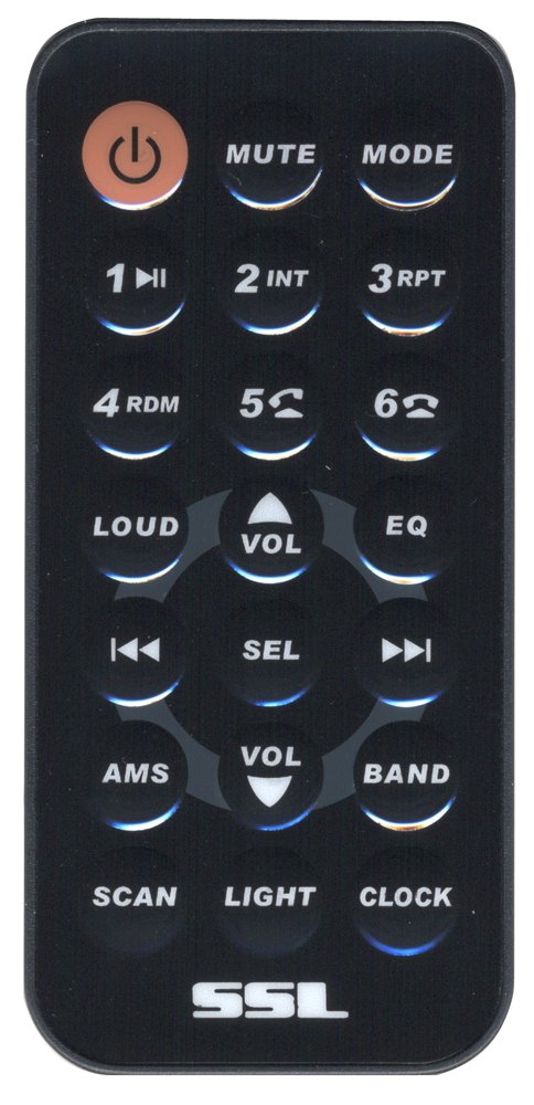 Sound Storm Laboratories ML41B Car Audio Stereo - Single Din, Bluetooth, No CD DVD Player, FM Radio Receiver, USB, AUX Input, Wireless Remote Control