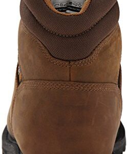 Carhartt Men's CMW6174 Traditional Welt 6" Soft Toe Non WP Boot Construction Shoe, Dark Brown Oil Tanned, 9