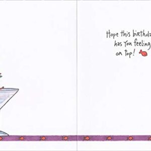 Oatmeal Studios Cat on Counter Funny Birthday Card