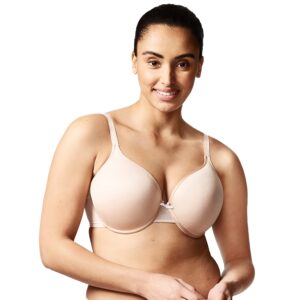 chantelle women's c idéal back smoothing bra, nude blush, 36f