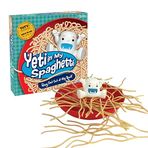 Yeti in My Spaghetti Family Game, Board Games for Kids Ages 4, 5, 6, 7, 8, Kids Board Games, Preschool Games, Award-Winning Board Games For Kids 6-8, Games for Family Game Night