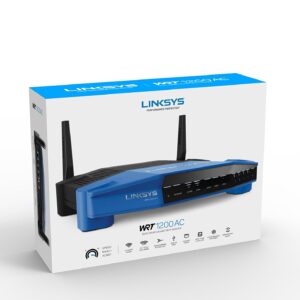 Linksys WRT1200AC Dual-Band and Wi-Fi Wireless Router with Gigabit and USB 3.0 Ports and eSATA