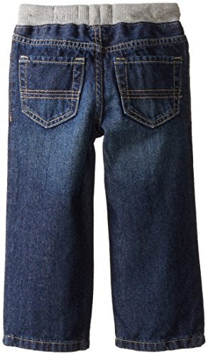 The Children's Place Baby Boys' Pull On Straight Jeans, Liberty Blue, 3T