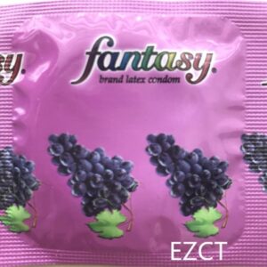 Fantasy Flavored Condoms Pack 72 Condoms : Variety of Flavors Such As Vanilla, Strawberry, Mint, Grape, Chocolate, and Banana. [The Random Fun That You Will Not Know Until You Have Used.]