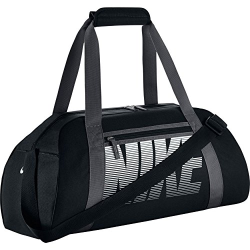 Nike New Gym Club Duffel Bag Black/Dk Grey/White