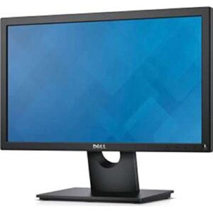 Dell E1916HV VESA Mountable 19" Screen,XGA Wide, LED-Lit Monitor,Black