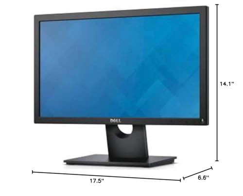 Dell E1916HV VESA Mountable 19" Screen,XGA Wide, LED-Lit Monitor,Black