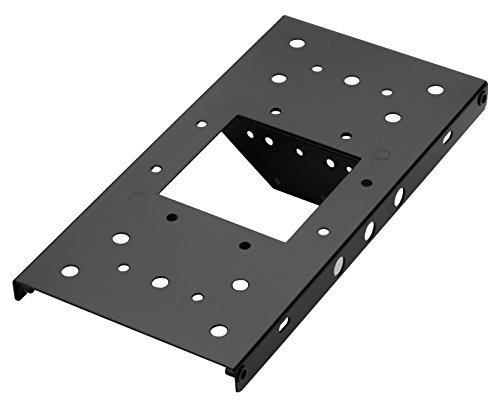 Architectural Mailboxes 7540B-10 4x4 Adapter Plate Accessory, 4" x 4", Black