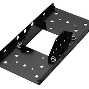 Architectural Mailboxes 7540B-10 4x4 Adapter Plate Accessory, 4" x 4", Black