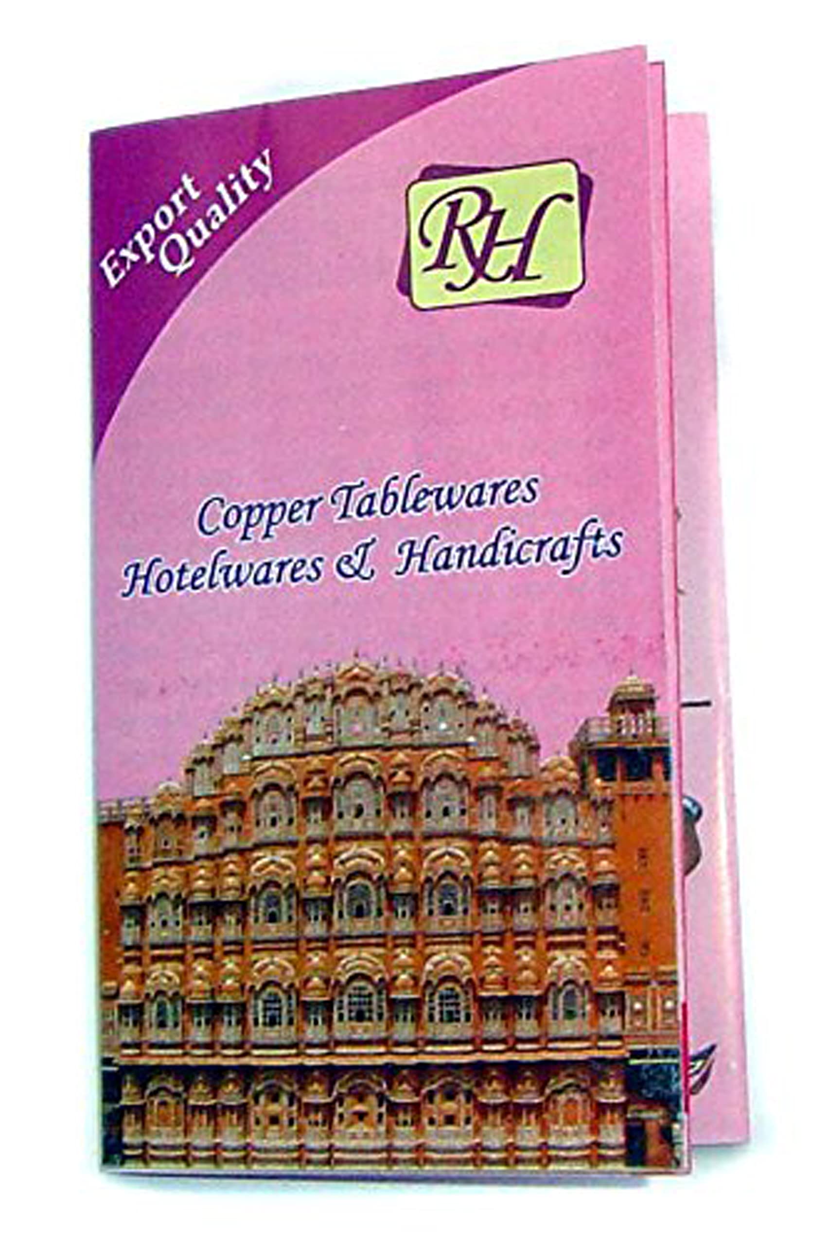 Rastogi Handicrafts Lokta Handmade Paper Journal Diary Note Book Planner Diary Pink Om Chakra Spiritual SIZE - 6x4 INCH