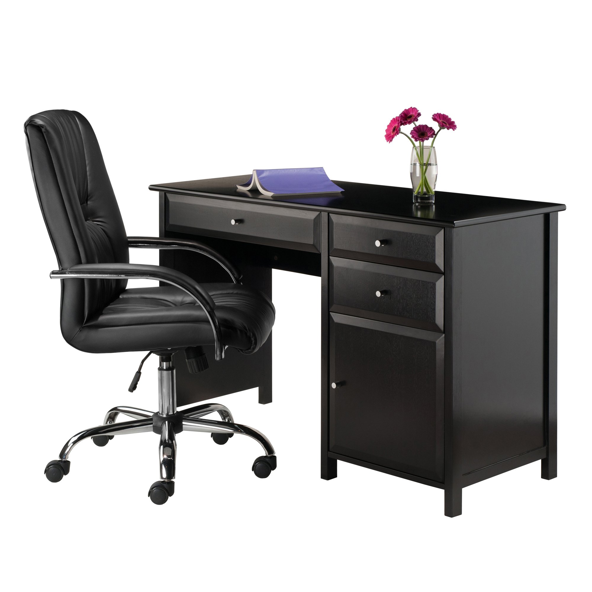 Winsome Delta Home Office, Black