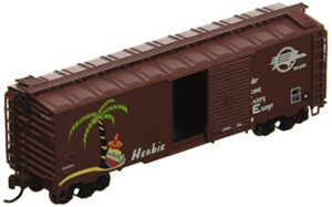 bachmann industries missouri pacific "herbie" aar steel box car (n scale), 40'