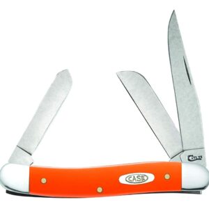 Case WR XX Pocket Knife Orange Synthetic Medium Stockman Item #80509 - (4318 SS) - Length Closed: 3 5/8 Inches