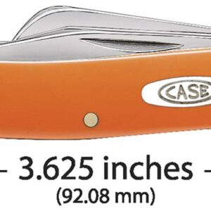 Case WR XX Pocket Knife Orange Synthetic Medium Stockman Item #80509 - (4318 SS) - Length Closed: 3 5/8 Inches