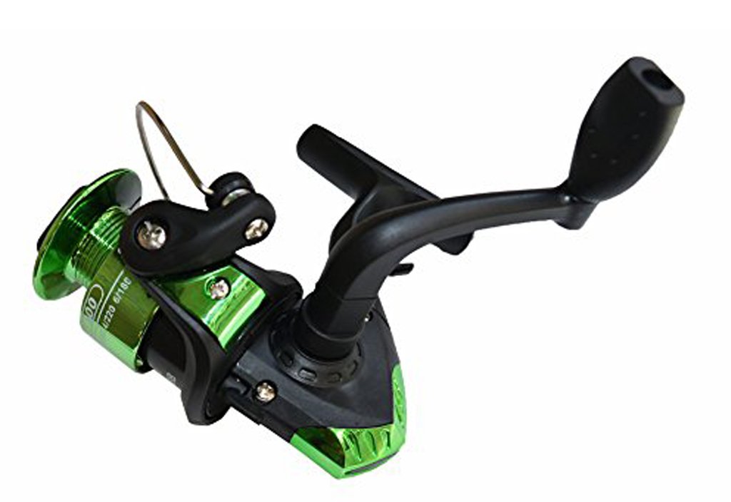 Vivoice Fishing Reel Small Spinning Reesl Ultralight Spinning Fishing Reel for 200 (Green)