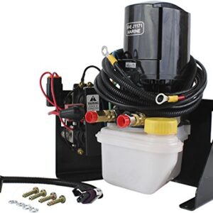 RAREELECTRICAL NEW 12V TILT TRIM MOTOR and RESERVOIR COMPATIBLE with MERCURY MARINE APPLICATIONS 865380A25