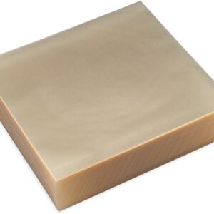 Crinklee Clear Caramel, Candy and Chocolate Wrappers, Natural Cellophane, 1000 Square Sheets, 4.25x4.25 Inches