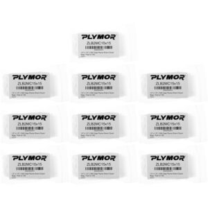 Plymor 1.5" x 1.5" (Case of 1,000), 2 Mil Zipper Reclosable Plastic Bags