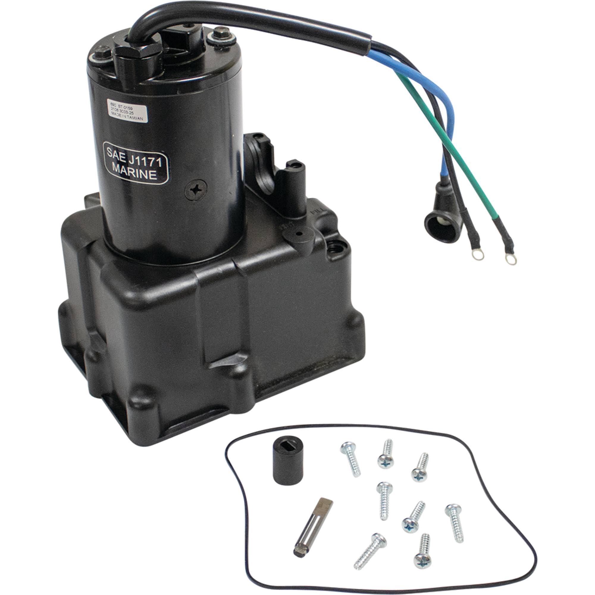 DB Electrical TRM0005 Tilt & Trim Motor Compatible with/Replacement for Mercury Marine 35E 1984-1985, 35EH 1984, 35EL 1984-1985, 35ELH 1984-1985, 35ELO 1986, 35ELPT 1985 67914A2, 76395A2, 10814N