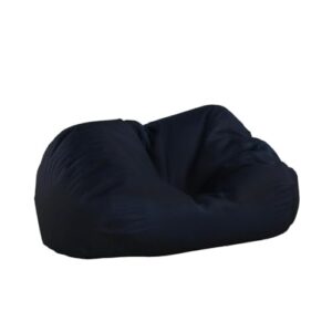 Sofa Sack Bean Bag Lounger - Plush Bean Bag Sofas with Super Soft Microsuede Cover - XL Memory Foam Stuffed Lounger Chairs for Kids, Adults, Couples - Jumbo Bean Bag Chair Furniture 6 Feet - Navy