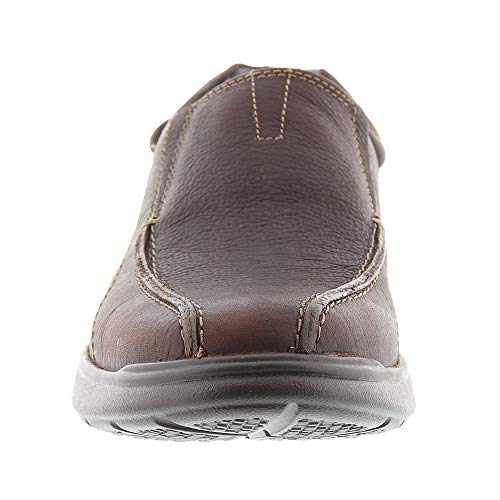 Clarks Men's Cotrell Step Slip-on Loafer,Brown Oily,10 W US