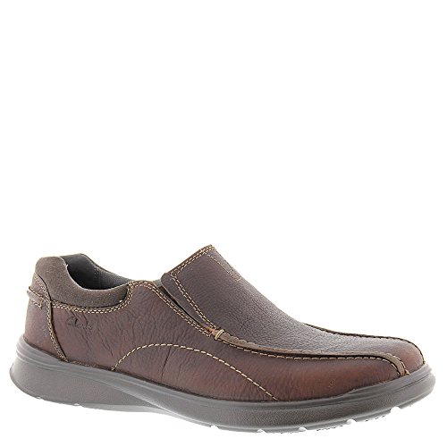 Clarks Men's Cotrell Step Slip-on Loafer,Brown Oily,10 W US