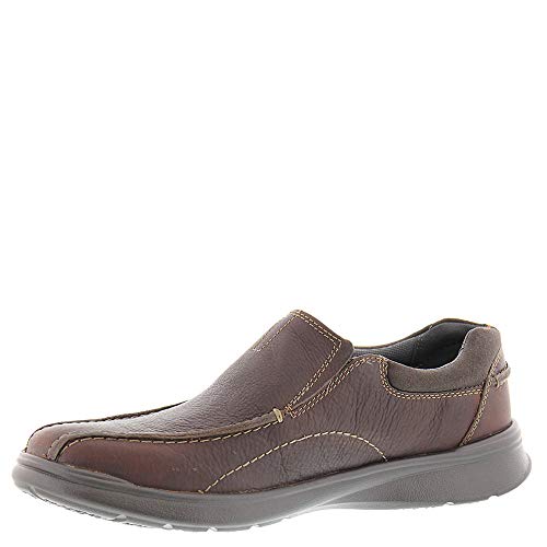 Clarks Men's Cotrell Step Slip-on Loafer,Brown Oily,10 W US