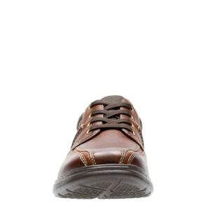 Clarks mens Cotrell Walk Oxford, Tobacco, 10.5 Wide US