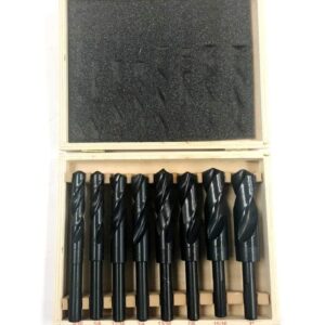 HHIP 5000-0010 Silver and Demming Drill Set, 9/16" - 1", 8 Piece