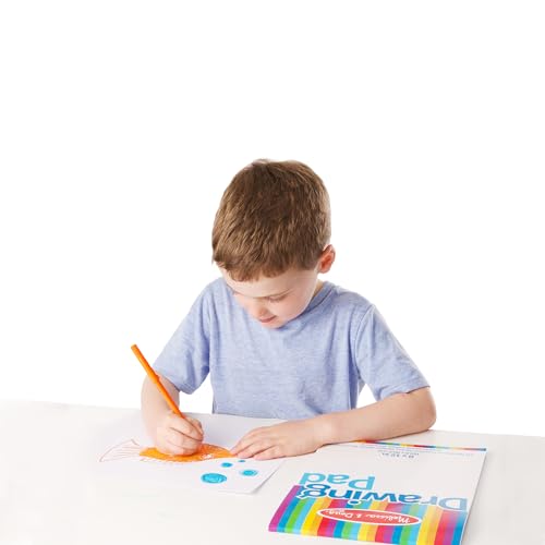 Melissa & Doug Drawing Paper Pad (9 x 12 inches) - 50 Sheets, 3-Pack - FSC Certified