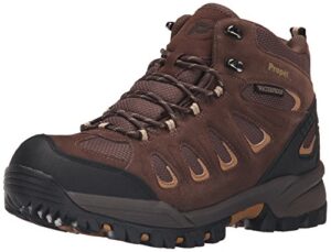 propét men'sridge walker hiking boot, brown, 12 xx-wide us