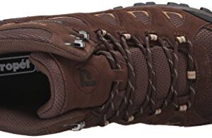 Propét Men'sRidge Walker Hiking Boot, Brown, 12 XX-Wide US