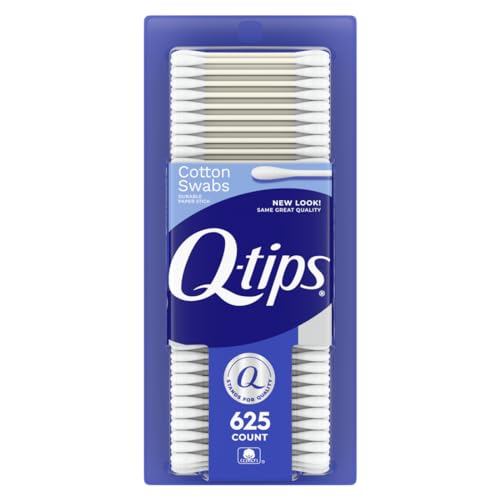 Q-tips Cotton Swabs For Hygiene and Beauty Care Original Cotton Swab Made With 100% Cotton 625 Count