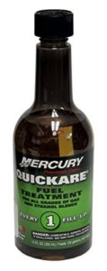 mercury marine quickare fuel treatment, 12 ounces 92-8m0047930 by mercury