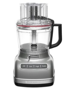 kitchenaid rkfp1133qg 11-cup food processor with exact slice system (renewed) liquid graphite