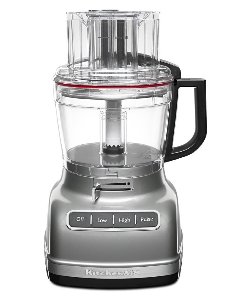 KitchenAid RKFP1133QG 11-Cup Food Processor with Exact Slice System (Renewed) Liquid Graphite