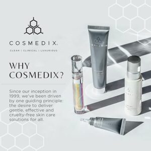 COSMEDIX Under Eye Serum for Dark Circles & Puffiness, Opti Crystal - Lifting & Firming Liquid Serum for Fine Lines & Wrinkles - Brightening, Moisturizing, & Hydrating Anti Aging Eye Puffy Bags Serum